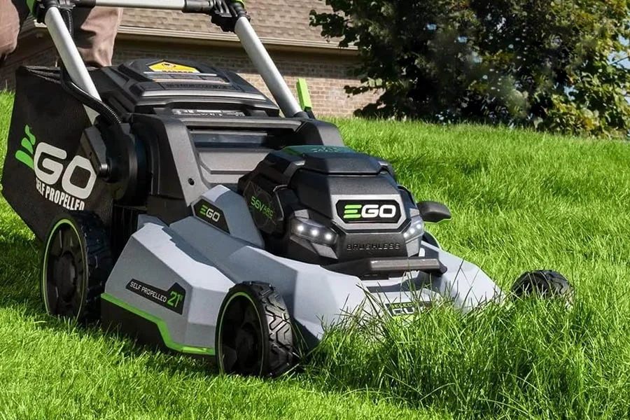 best electric self-propelled lawn mower