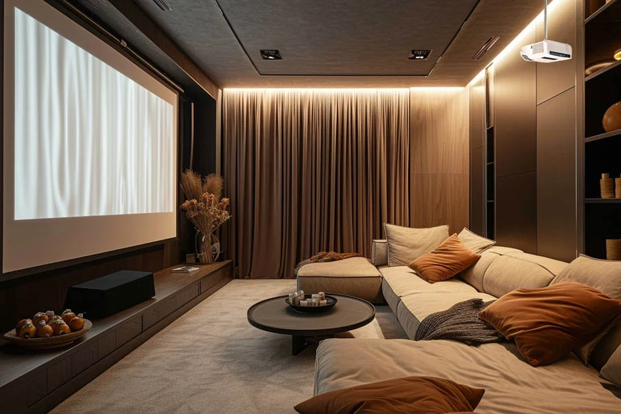 led home theater projector